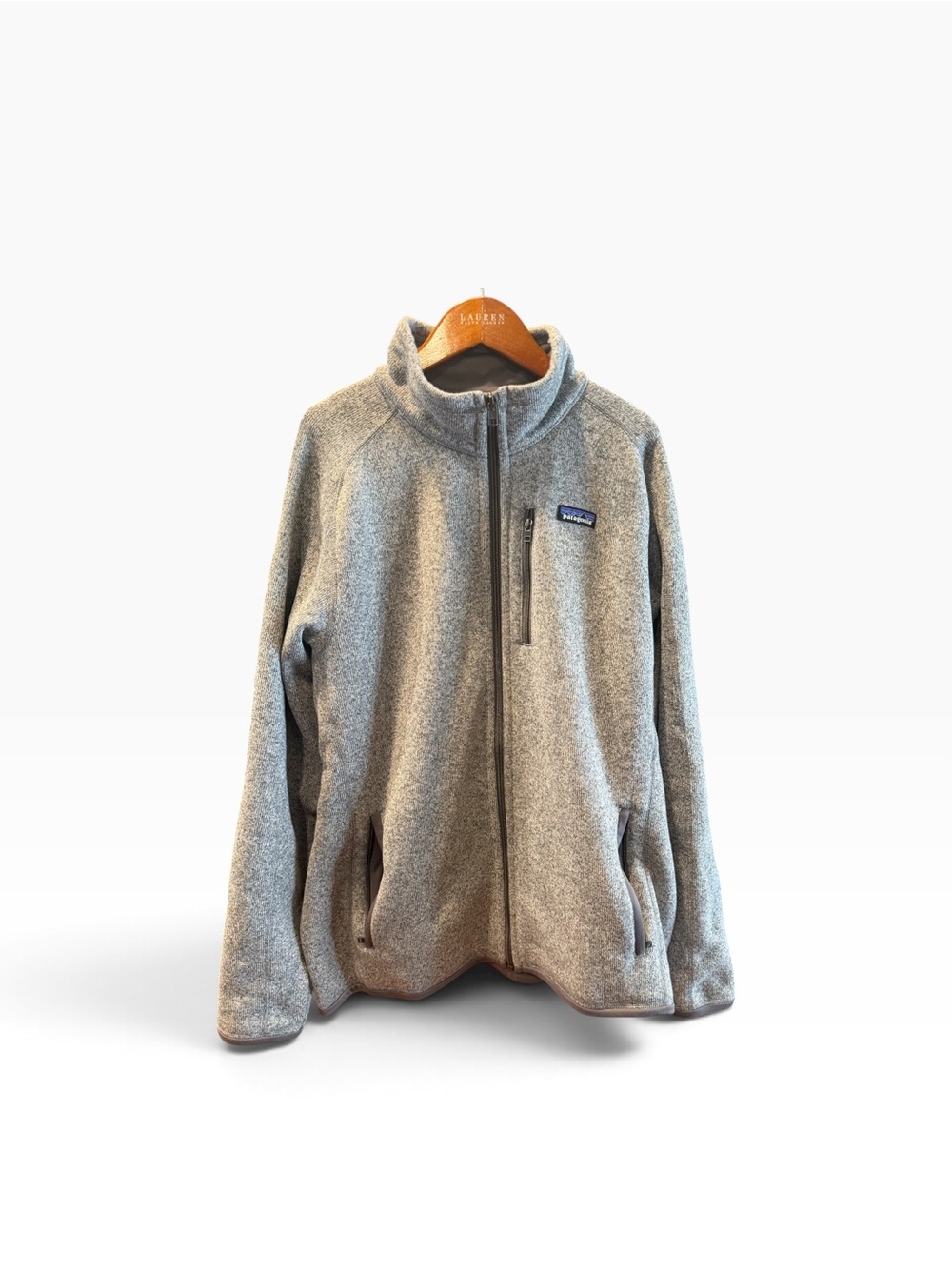 Patagonia Better Sweater Full Zip Fleece Jacket Men’s XL Stonewash Gray NWOT